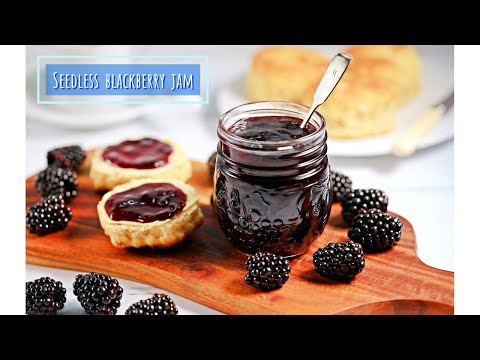 Easy Seedless Blackberry Jam