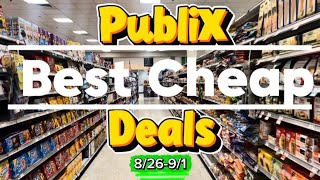 Publix BEST Cheap Deals ⭐️ 8/26-9/1 ⭐️ *SNEAK PEEK