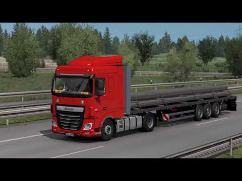 ETS 2 Open Beta 1.36 DAF XF 460 Rostock - Berlin