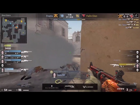 ELEAGUE CS:GO Premier 2018 - FaZe v Fnatic - LIVE NOW!