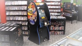Jaleco's F-1 Super Battle Upright Racing Arcade Game Cabinet - Strange Egg Shaped Oddity