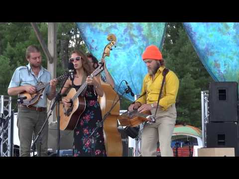 Lindsay Lou & The Flatbellys Live @ Hoxeyville Music Festival 8/17/2014 Part 1 of 3