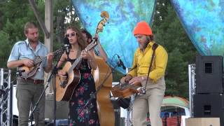 Lindsay Lou & The Flatbellys Live @ Hoxeyville Music Festival 8/17/2014 Part 1 of 3