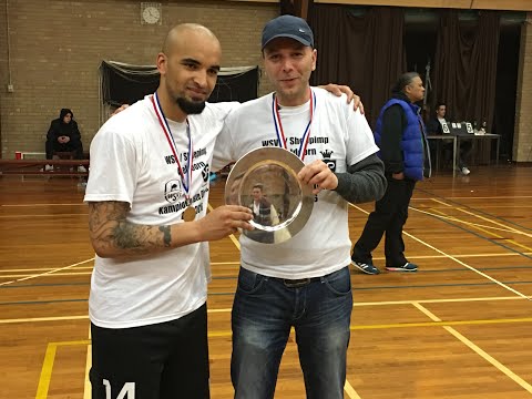 Memorabele avond 8 april 2016: Kampioenswedstrijd Amicitia/Bert Zeegers tegen WSV/Shoepimp