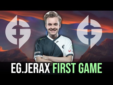 EG.Jerax FIRST GAME after comeback to Dota