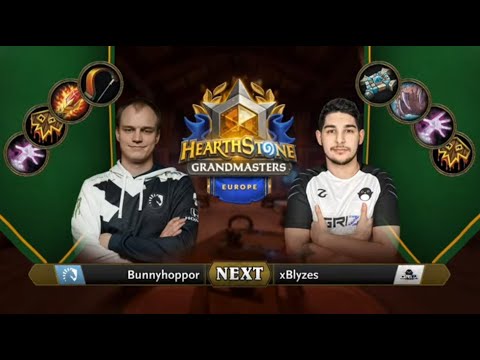 Bunnyhoppor vs xBlyzes | 2021 Hearthstone Grandmasters Europe | Top 8 | Season 2 | Week 2
