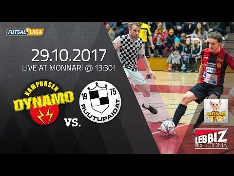 29.10.2017 KaDy - Ruutupaidat klo 13.30 Futsal-Liiga