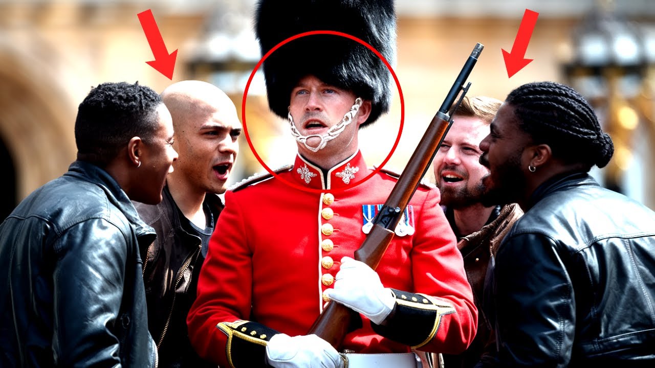 Thugs Tries To Bully Royal Guard, What Happens Next Is Shocking