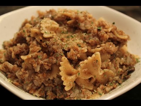 Chinese Kasha Varnishkes Recipe