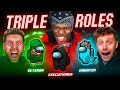 SIDEMEN AMONG US TRIPLE ROLES EXECUTIONER VETERAN HAUNTER