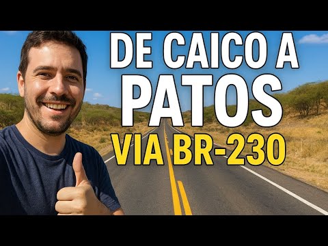 "Road Trip Nordestina: Minha Jornada de Caicó até Patos"