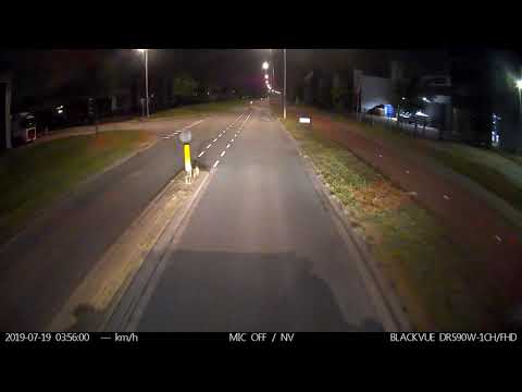 Overstekende inbreker op Honderdland Maasdijk