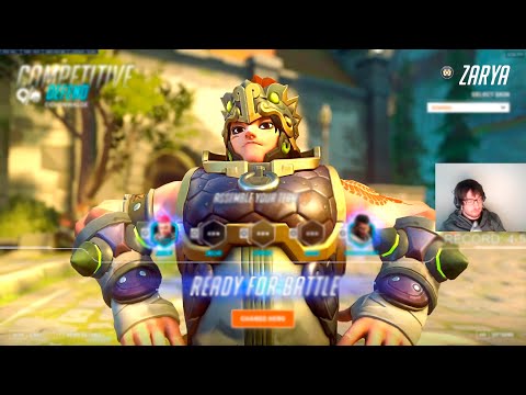 HARBLEU ZARYA AND HAMMOND GAMEPLAY - 38 ELIMS - OVERWATCH 2 SEASON 11 TOP 500