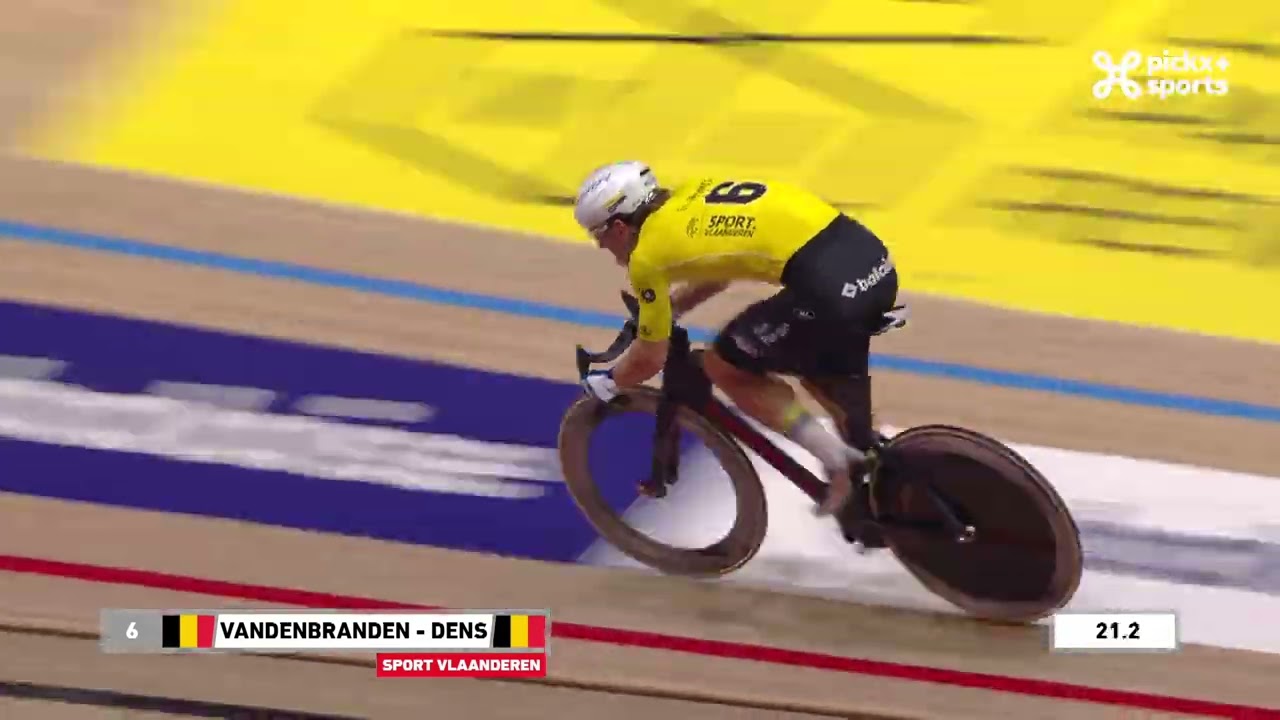 Lotto Zesdaagse Gent - 2023 - DAG 5 | 500m  - Vandenbranden - Dens - Baanrecord 26.052