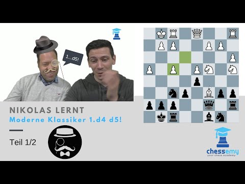 Nikolas lernt Rainers moderne Klassiker 1.d4 d5 | Teil 1/2