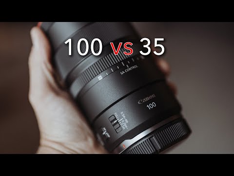 Canon RF 100mm f/2.8L vs RF 35mm f/1.8 STM | welches Makro ist besser? EOS R5 [4K]