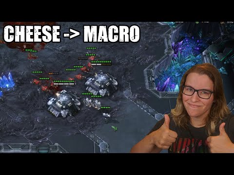 TvZ Cheese Into Macro Mech