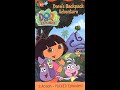 Opening To Dora The Explorer Dora S Backpack Adventure 2002 VHS Promotional Copy