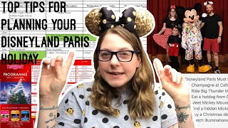 Top TIPS for PLANNING your DISNEYLAND PARIS holiday