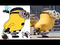 Despicable Me 3 Drawing Meme - Tones and I Minions in Jail Scene - dance monkey drawing meme