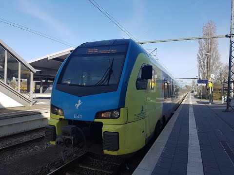 Re 15 Führerstandsmitfahrt Stein auf Gleis