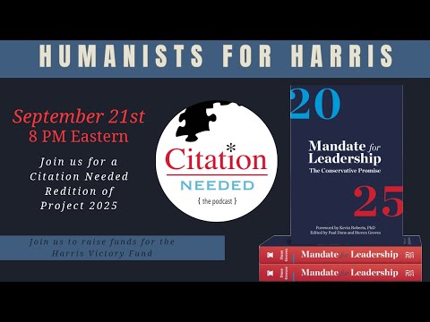 Humanists for Harris | Citation Needed