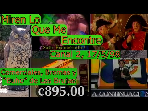 0323 'iSólo Bromeando!', Comerciales, Búho Suelto: M.L.Q.M.E. - Canal 2 de E.S., 17 de Mayo 1998