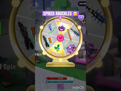 SPIKED KNUCKES BADDIES ROBLOX #robloxbaddies #roblox #baddiesroblox #shoppingspree #fyp #shorts