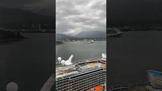 Timelapse - Princess Cruises Port Arrival - Port of Vancouver