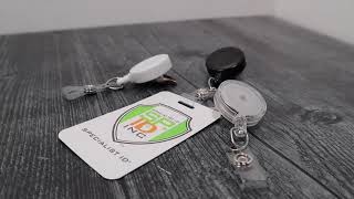 Retractable Badge Reel with Swivel Spring Clip 2120-760X