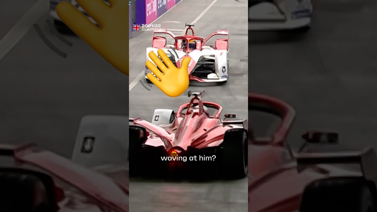The most casual reaction to a spin in Formula E history
