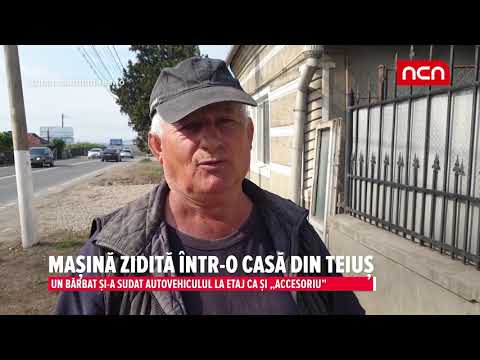 MASINA ZIDITA INTR-O CASA DIN TEIUS