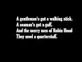 Me Ol' Bamboo (With Lyrics)