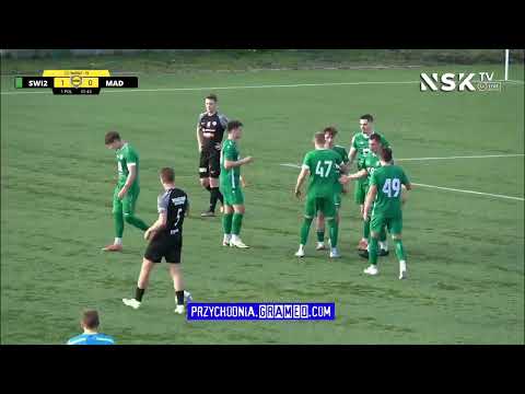 tv.nsk.pl [bramki] MKS Świt II Nowy Dwór Maz. - KS Madziar Nieporęt 8:0 (4:0) 2024-04-07 17:30