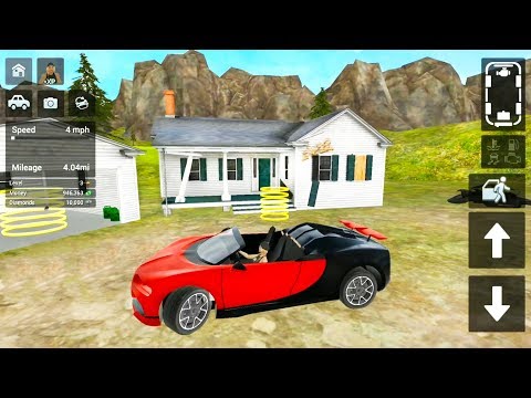 The New Red Bugatti Car - Super Criminal Villain Simulator #2 - Android Gameplay FHD