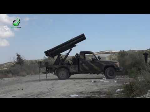 استهداف مقرات النظام في الجب الأحمر بصاروخ غراد من قبل حركة بيان