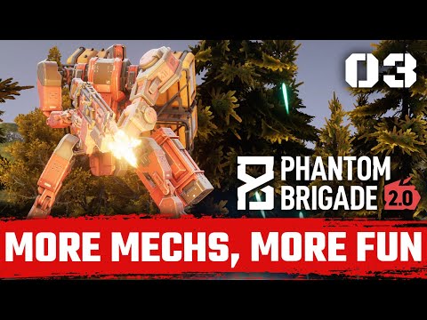 All Four Mechs Deployed - Maximum Firepower! - Phantom Brigade 2.0 Episode 3