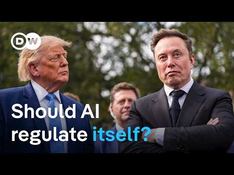 Trump wants AI companies to police themselves | DW News
