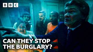 Ghosts help with TERRIFYING burglary | Ghosts - BBC