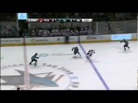 Phoenix Coyotes Vs San Jose Sharks - Highlights 1/24/13