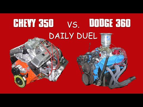 CHEVY 350 VS DODGE 360-BATTLE OF THE DAILY DRIVERS!