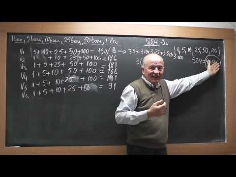 1/2 1838 Pt. Anna: Submultimile cu nr egal de elemente ale unei multimi Numar prim Problema numarare