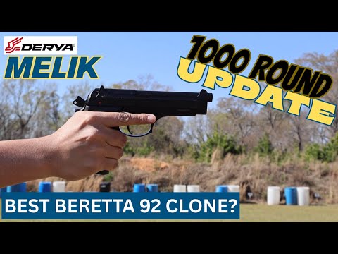 Derya Melik 1000 Round Update - Best Beretta 92 Clone?