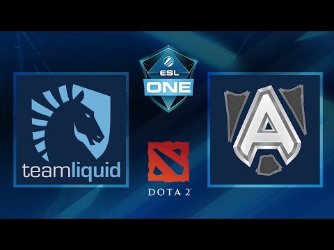 Dota 2 - Liquid vs.Alliance - Game 2 - ESL One Frankfurt 2016 - Groupstage