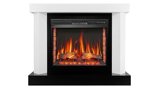 Камінокомплект ArtiFlame YUKON AF28S білий б'янко (зі звуком)