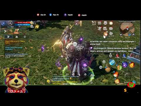 lineage 2 revolution. support guys. bantu capai target.