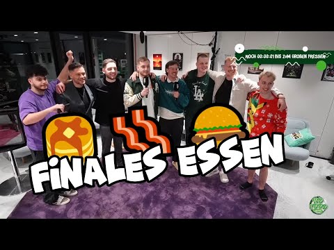 FINALE NoFood Challenge Trymacs🥞🥓🍔 UNCUT Das große FRESSEN🍖🍕🍕 Herzhaftes Essen Part 1/2 🥘 5 Gänge 🍰🎂