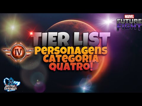 TIER LIST CATEGORIA 4 - MARVEL FUTURE FIGHT