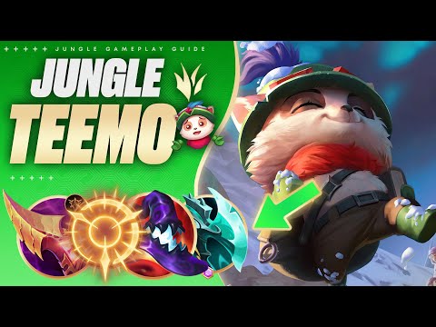Why This Master Player Uses TEEMO JUNGLE! (and how to play it perfectly in Season 13)