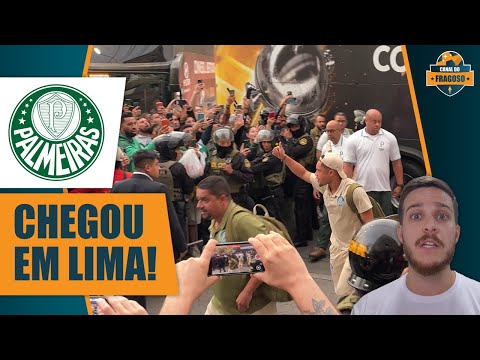 See how the Palmeiras fans arrived in Lima and received their support for the 2025 Libertadores f...